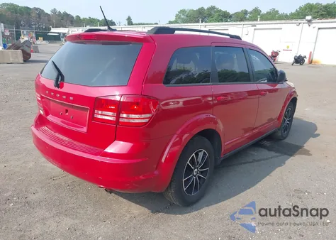 2018 Dodge Journey Se from USA, damaged, VIN 3C4PDCAB5JT381904
